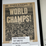 1969 Mets World Champs Newspaper