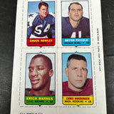 1969 Topps 4 in 1 Bryon Piccolo Ex/Mint