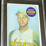 1969 Topps #260 Reggie Jackson rookie SGC 5