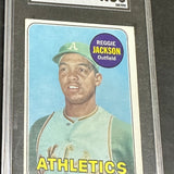 1969 Topps #260 Reggie Jackson rookie SGC 4.5