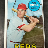 1969 Topps #120 Pete Rose VG