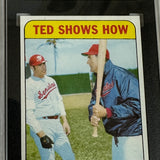 1969 Topps #539 Ted Williams Shows How SGC 8.5