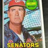 1969 Topps #650 Ted Williams VG