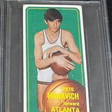 1970 Topps #123 Pete Maravich rookie Beckett graded 3.5