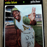 1971 Topps #544 Vida Blue Ex+