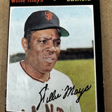 1971 Topps #600 Willie Mays VG