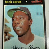 1971 Topps #400 Hank Aaron Ex/Mint+