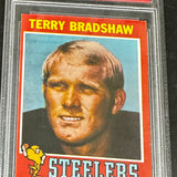 1971 Topps #156 Terry Bradshaw rookie PSA 4