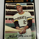 1971 Topps #630 Roberto Clemente Ex