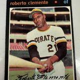 1971 Topps #630 Roberto Clemente Ex/Mint