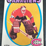 1971 Opeechee #45 Ken Dryden rookie Ex/Mint or better