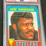 1971 Topps #245 Joe Greene rookie PSA 4