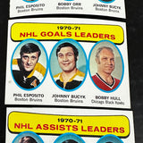 1971/72 Topps Hockey Complete Set Nr Mint