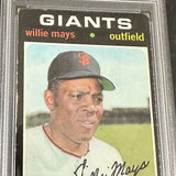 1971 Topps #600 Willie Mays PSA 2