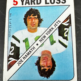 1971 Topps Game Piece #3 Joe Namath Ex/Mint