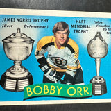 1971 Opeechee #245 Bobby Orr Trophy CardEx/Mint