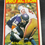1972 Topps Hi # 351 Ken Willard Pro Action Ex