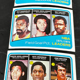 1972/73 Topps Basketball Complete Set Ex to Ex/Mint