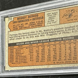 1972 Topps #711 Bobby Bonds PSA 7