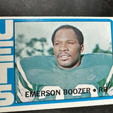 1972 Topps Hi # 322 Emerson Boozer Ex/Mint