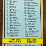 1972 Opeechee # 190 Checklist 2nd Series Unmarked