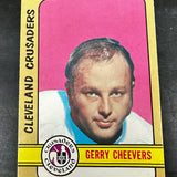1972 Opeechee WHA # 340 Gerry Cheevers Ex/Mint