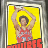 1972 Topps #195 Julius Erving rookie PSA 2