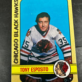 1972 Opeechee #137 Tony Esposito Ex/Mint