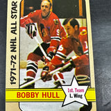 1972 Topps # 126 Bobby Hull Ex/Mint