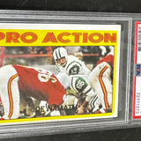 1972 Topps Hi #343 Joe Namath PSA 6