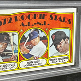 1972 Topps #761 AL NL Rookie Stars Ron Cey PSA 7 Well Centered!