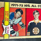 1972 Opeechee #227 Bobby Ott Brad Park Ex/Mint