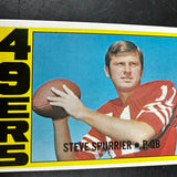 1972 Topps Hi # 338 Steve Spurrier Pro Action Ex/Mint