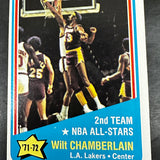 1972 Topps #168 Wilt Chamberlain All Star EX+