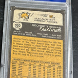 1973 TOPPS #350 Tom Seaver PSA 8 Well Centered!
