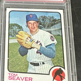 1973 TOPPS #350 Tom Seaver PSA 8 Well Centered!
