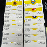 1973 Opeechee Rings Insert Complete set 17 ct. Nr MInt