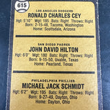 1973 O-Pee-Chee #615 Mike Schmidt rookie Ex/Mint