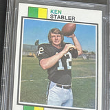 1973 Topps #487 Ken Stabler rookie Beckett 7.5 Well Centered!