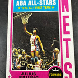 1974 Topps #200 Julius Erving Ex