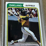1974 Topps #130 Reggie Jackson PSA 6