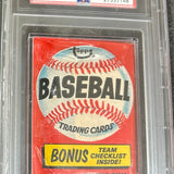 1974 Topps Baseball 8 Card Wax Pack PSA 5