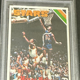 1975 Topps #254 Moses Malone rookie PSA 7