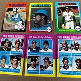 1975 Topps Mini Baseball Complete Set Ex/Mt to Nr Mt. 660 ct.
