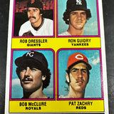 1976 Topps #599 Ron Guidry rookie Ex/Mint