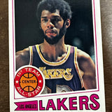 1977 Topps #1 Kareem Abdul Jabbar Ex/Mint