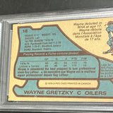 1979/80 Opeechee #18 Wayne Gretzky rookie PSA 4