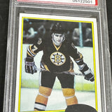 1980 Topps # 140 Ray Bourque Rookie PSA 8 o/c