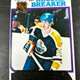 1980 Topps #3 Wayne Gretzky Record Breaker Ex/Mint