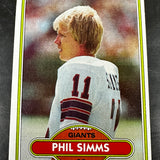 1980 Topps Phil Simms rookie Nr Mt